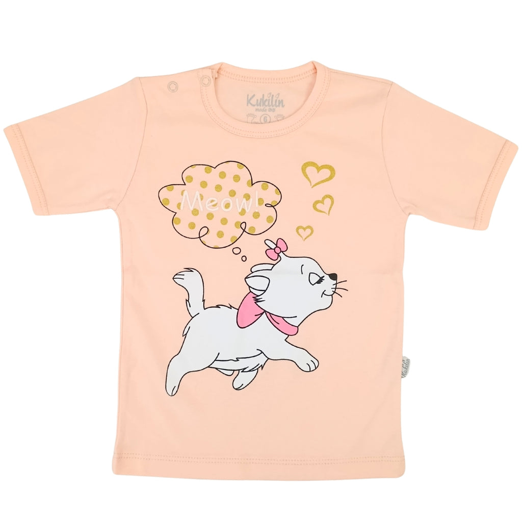 Polo de Bebé Manga Corta en Algodón - N13