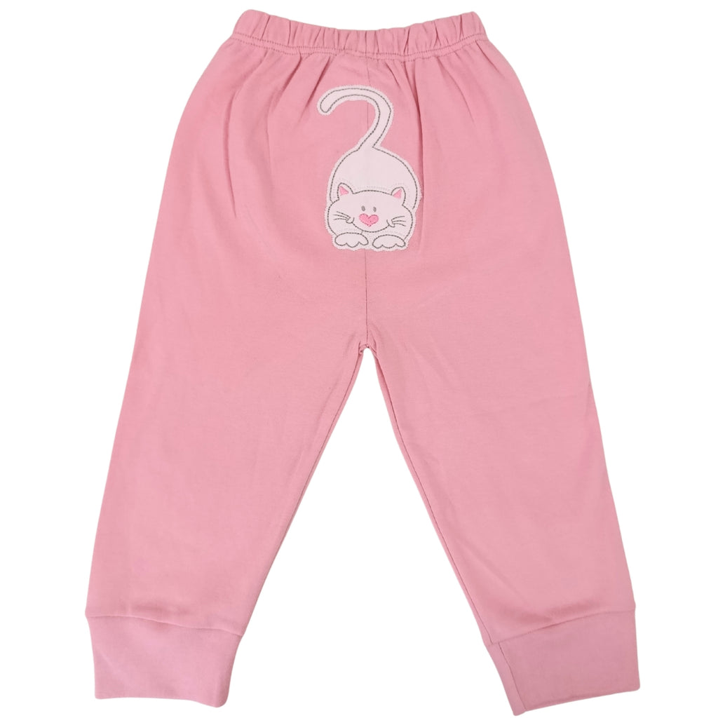 Pantalón en Algodón con Detalle Trasero - N13