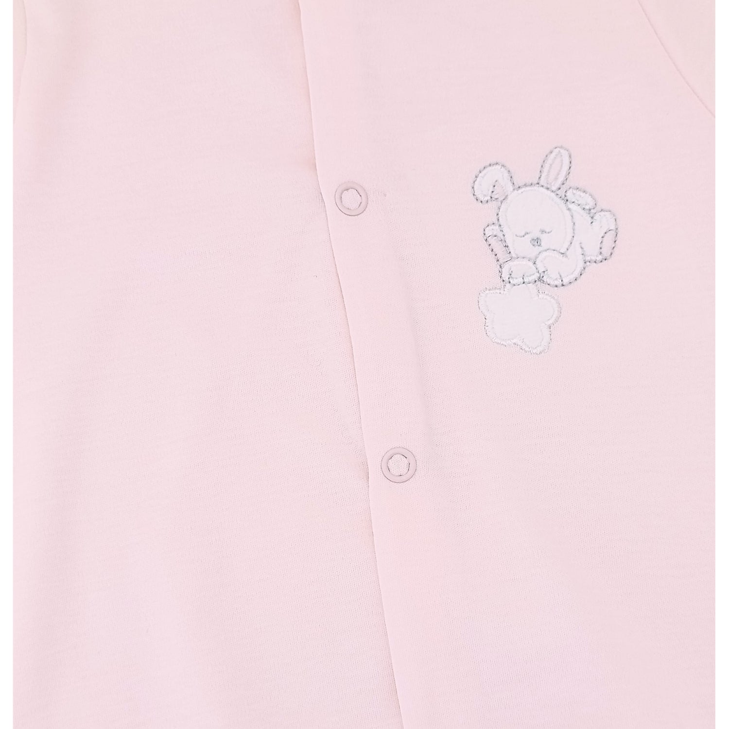 Enterizo Bebé Algodon Rosado - T0402
