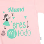 Body Bebé Manga Larga - Mama eres mi todo - N139