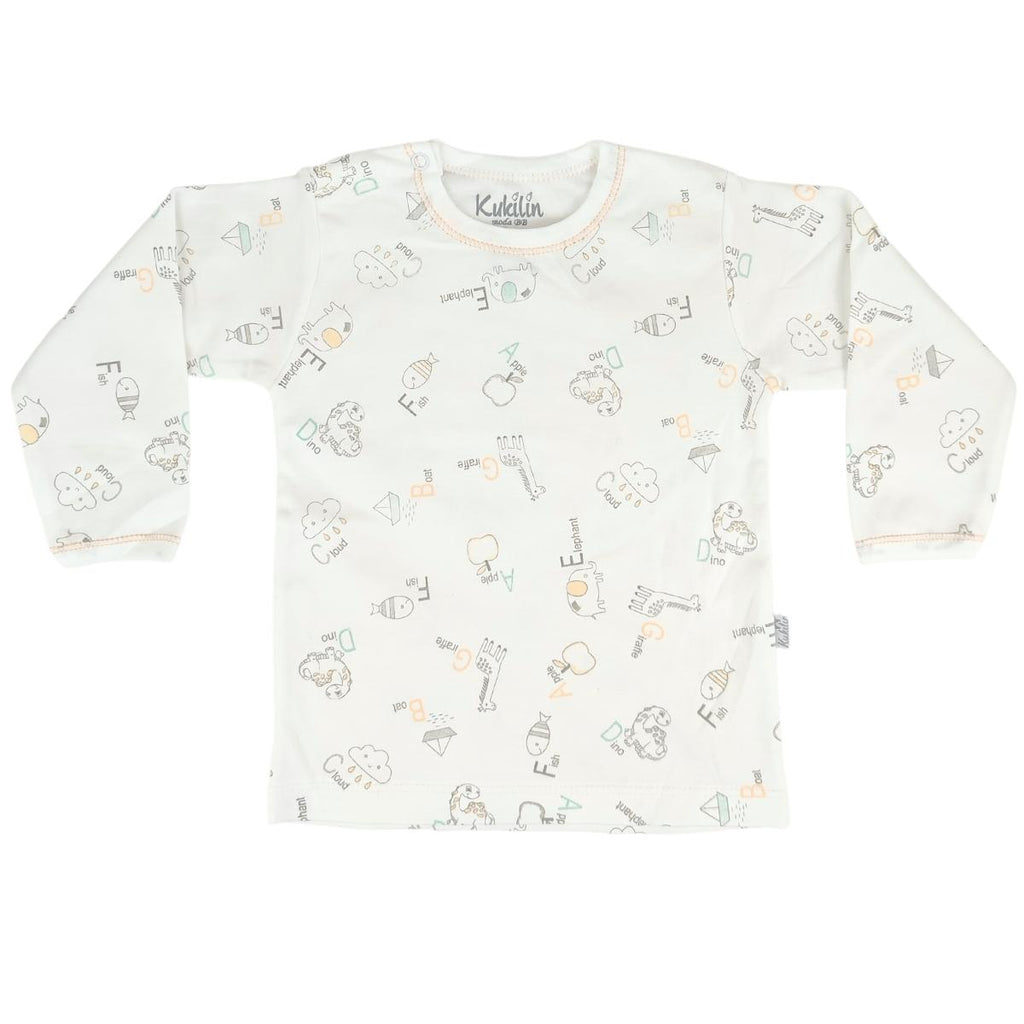 Pijama Bebe - Algodon - Abecedario