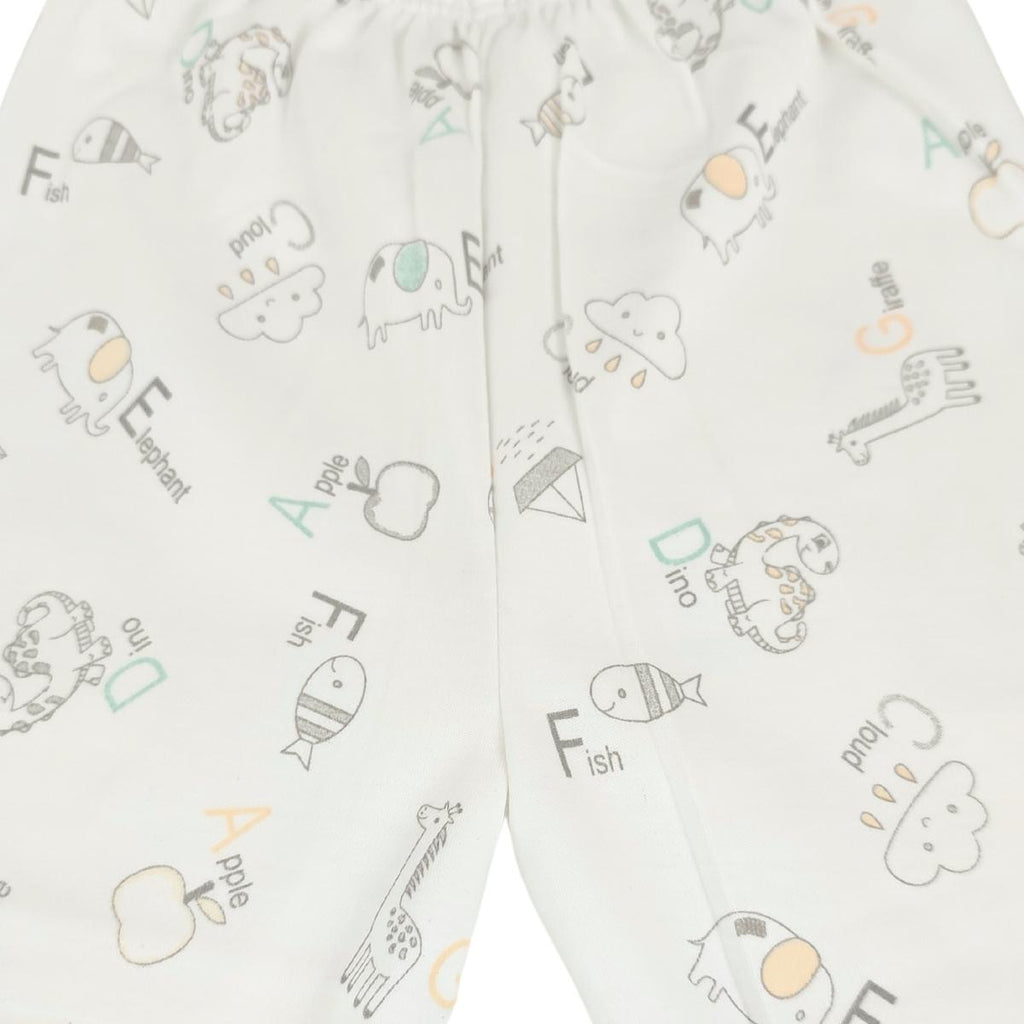 Pijama Bebe - Algodon - Abecedario