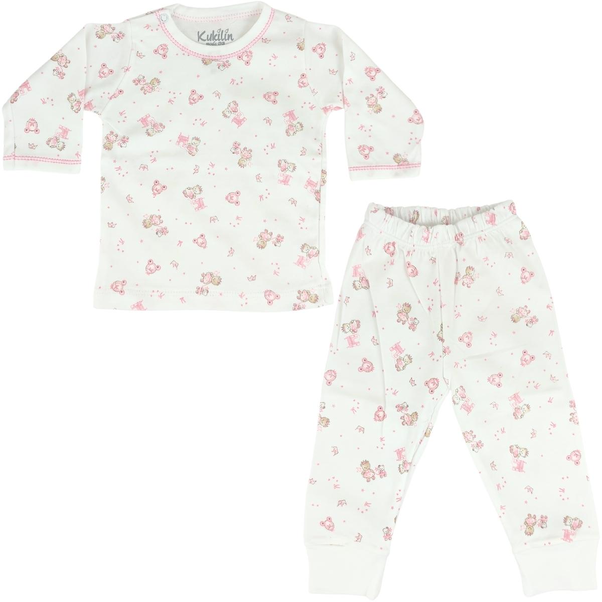 Pijama Bebe Niña - Algodon - Osita Castillo