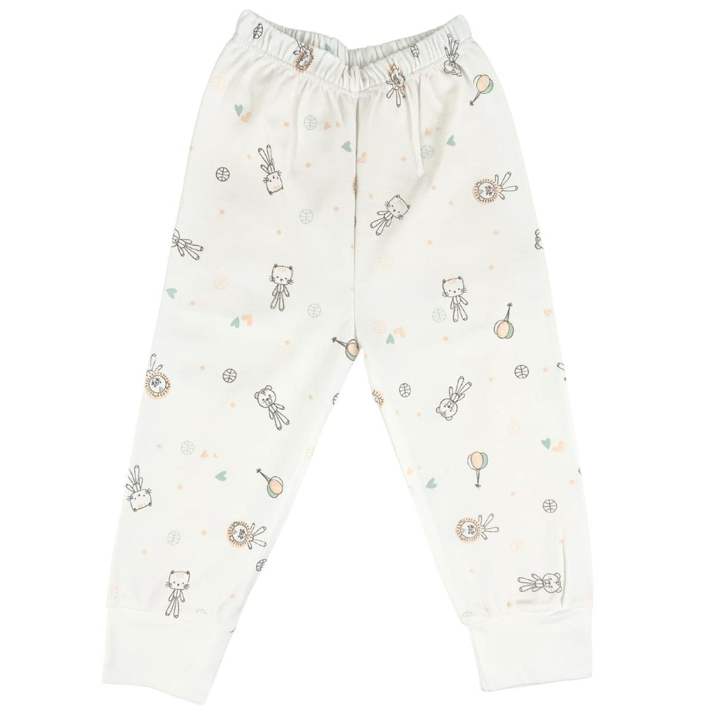 Pijama Bebe Niña - Algodon - Globo Oso Melon