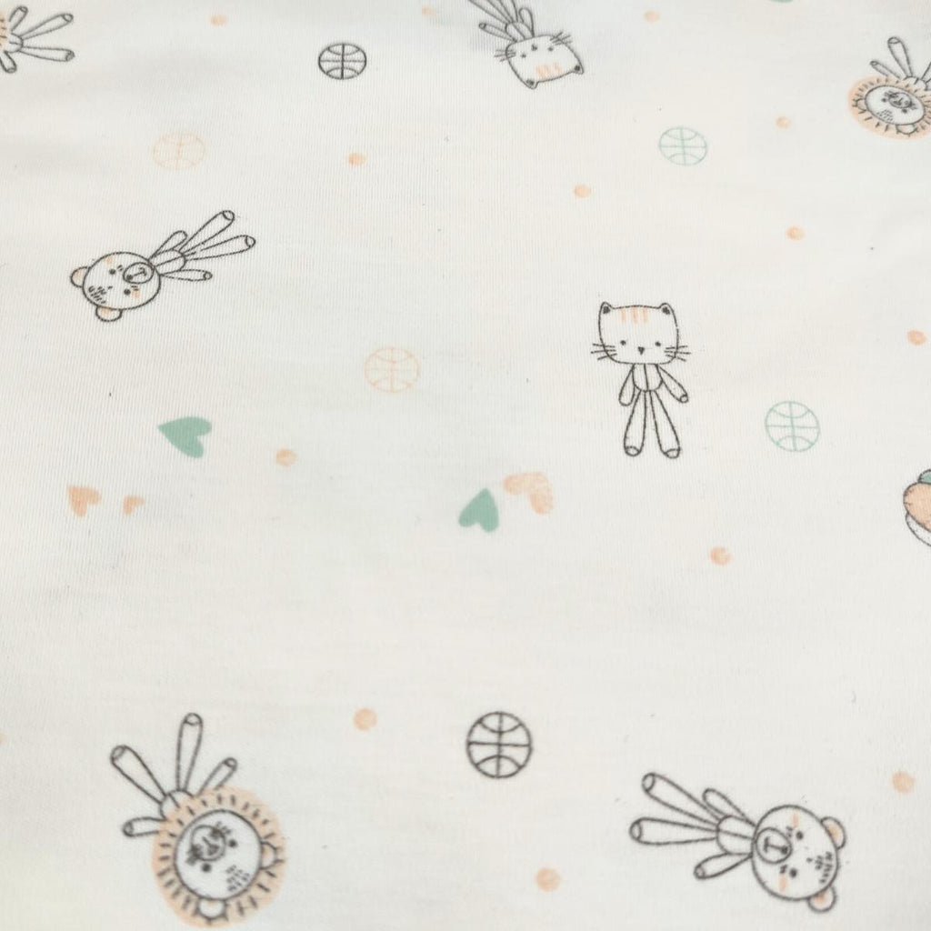 Pijama Bebe Niña - Algodon - Globo Oso Melon