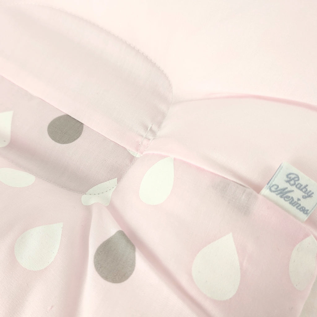 Almohada Anti Cabeza Plana Lluvia/ Rosado