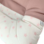Almohada Anti Cabeza Plana Estrellitas / Palo Rosa