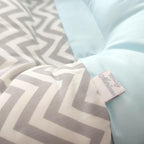 Almohada Anti Cabeza Plana Mar / Celeste