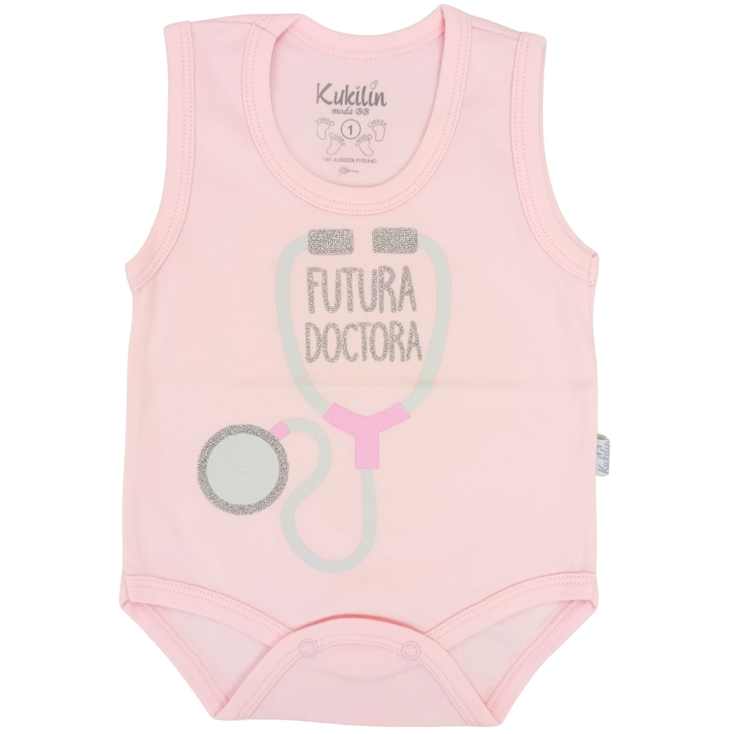 Body Bebé Sin Manga - Futura doctora - N145