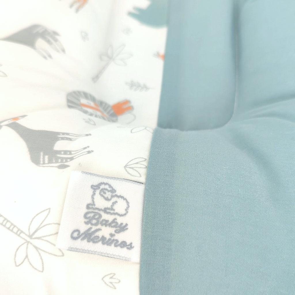 Almohada Anti Cabeza Plana Safari / Cemento