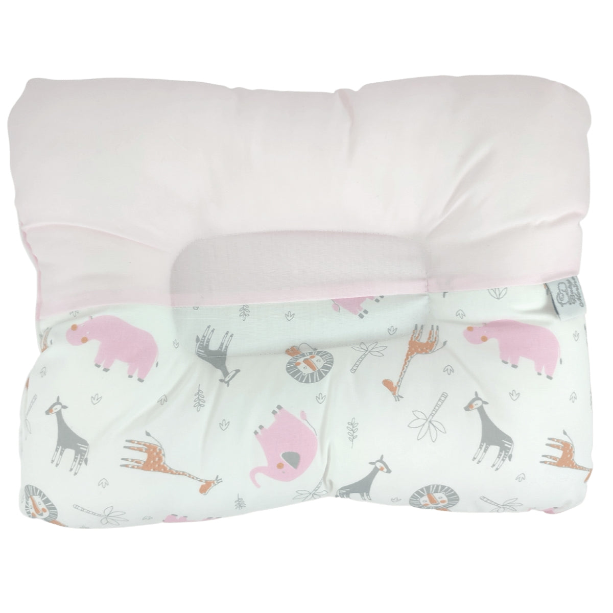 Almohada Anti Cabeza Plana Safari / Rosado