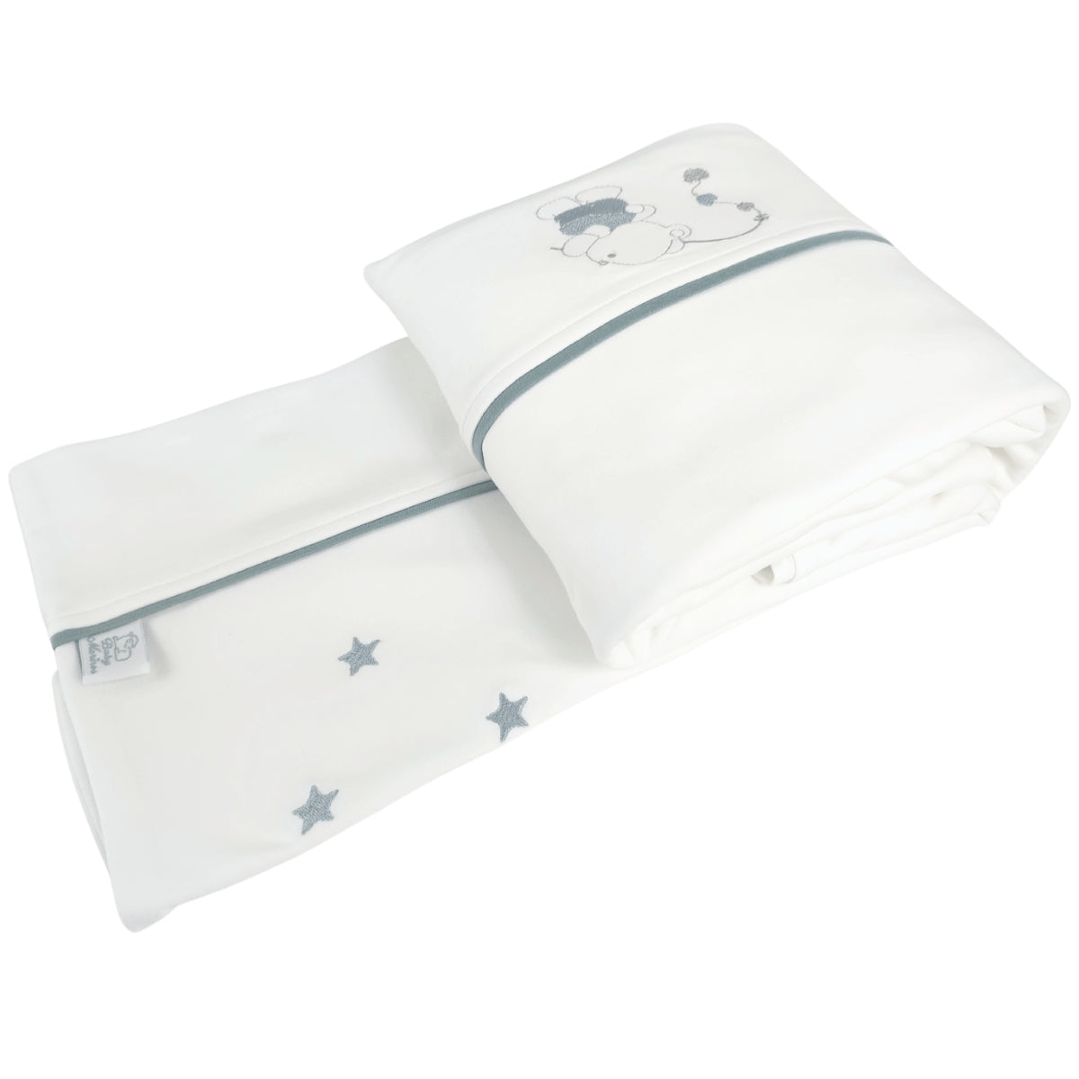 Juego de Sabanas 130 x 70 cm Niño  - Osito Pescador - BCEMB