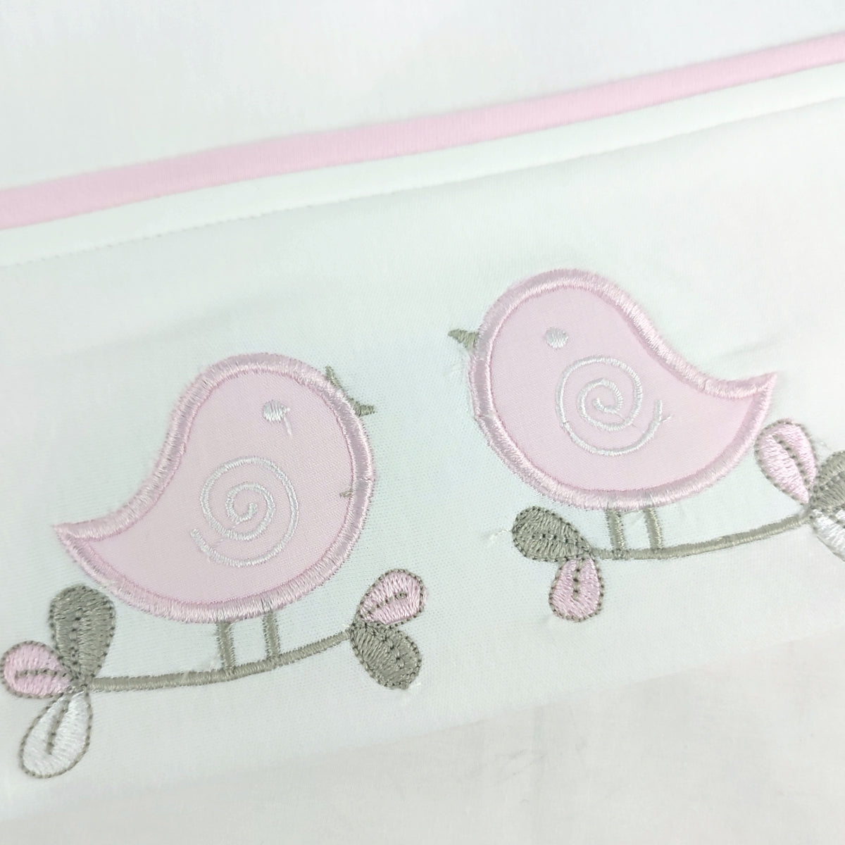 Juego de Sabanas 130 x 70 cm Niña - Aves - BRB