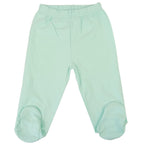 Pack de 2 Pantalones de Bebé con Pie - N1