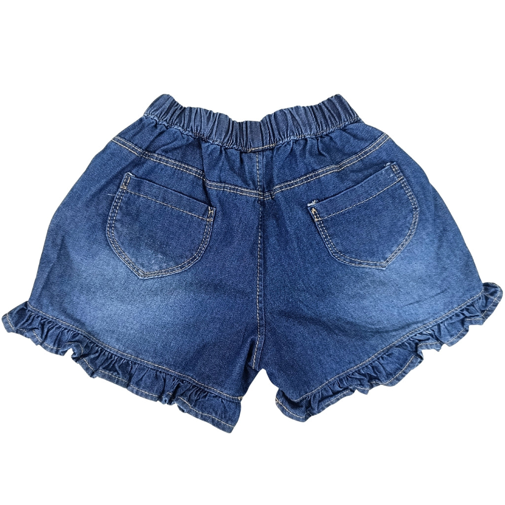 Conjunto Niña - Blusa  y Short Denim