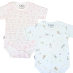 Pack de 2 Bodys de Bebé Manga Corta - N15