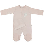 Enterizo Bebé Algodon Beige - T0402