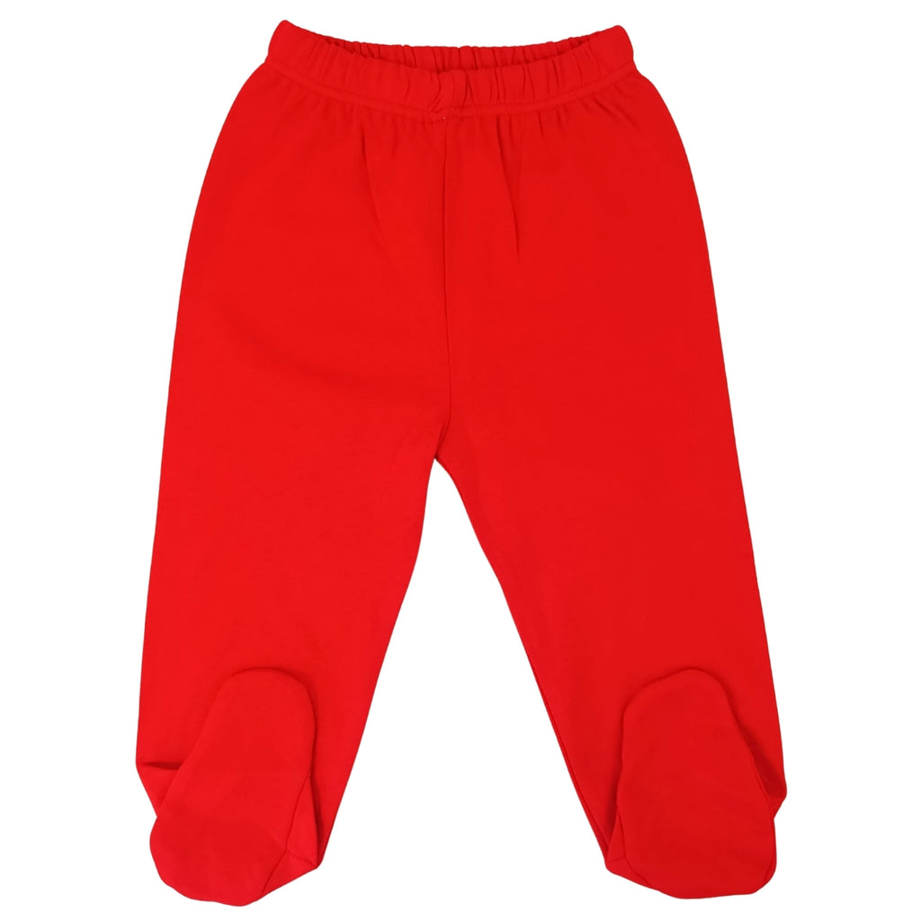 Pack de 2 Pantalones de Bebé con Pie - N4