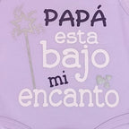 Body Bebé Sin Manga - Papa esta bajo mi encanto - N166