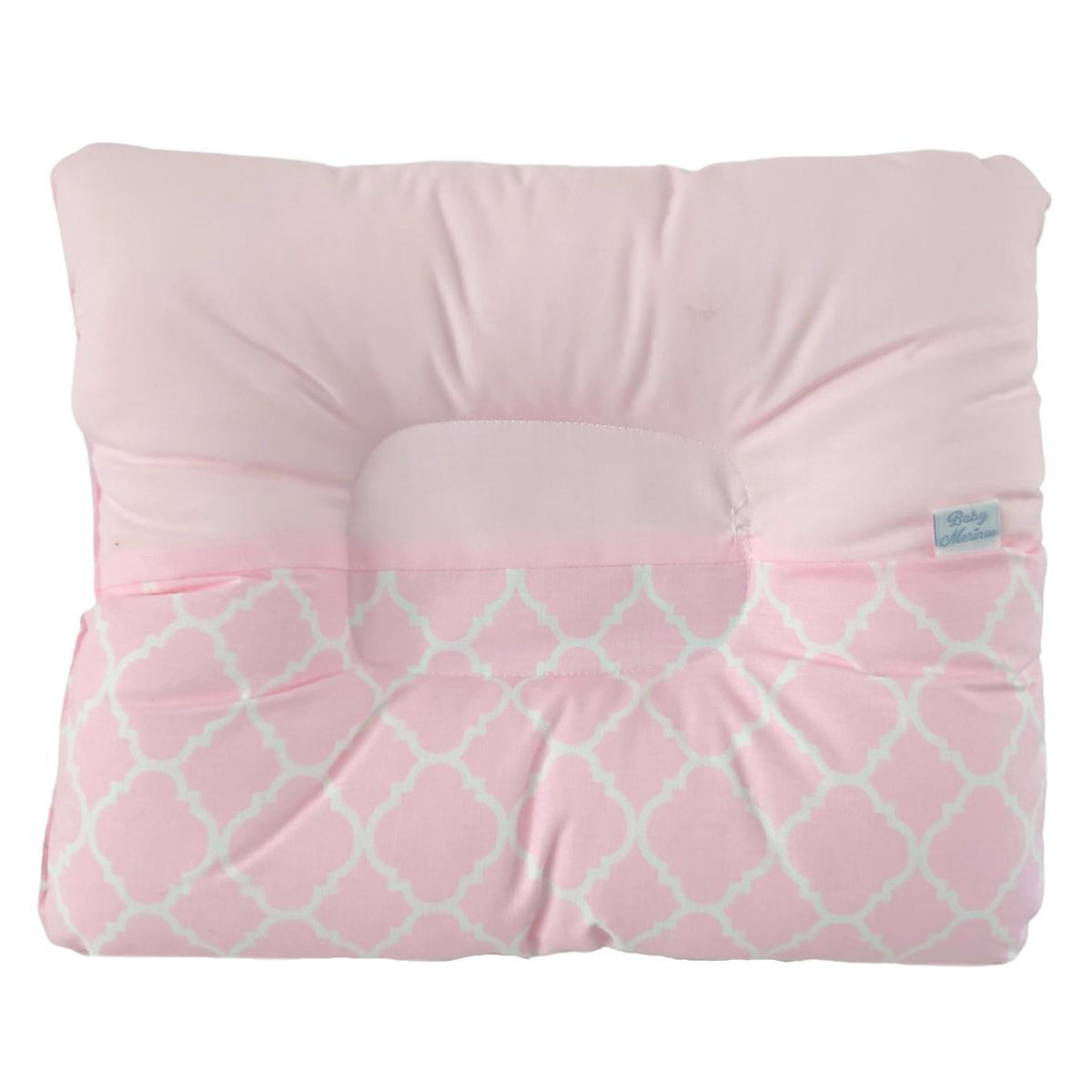 Almohada Anti Cabeza Plana Rombo / Rosado