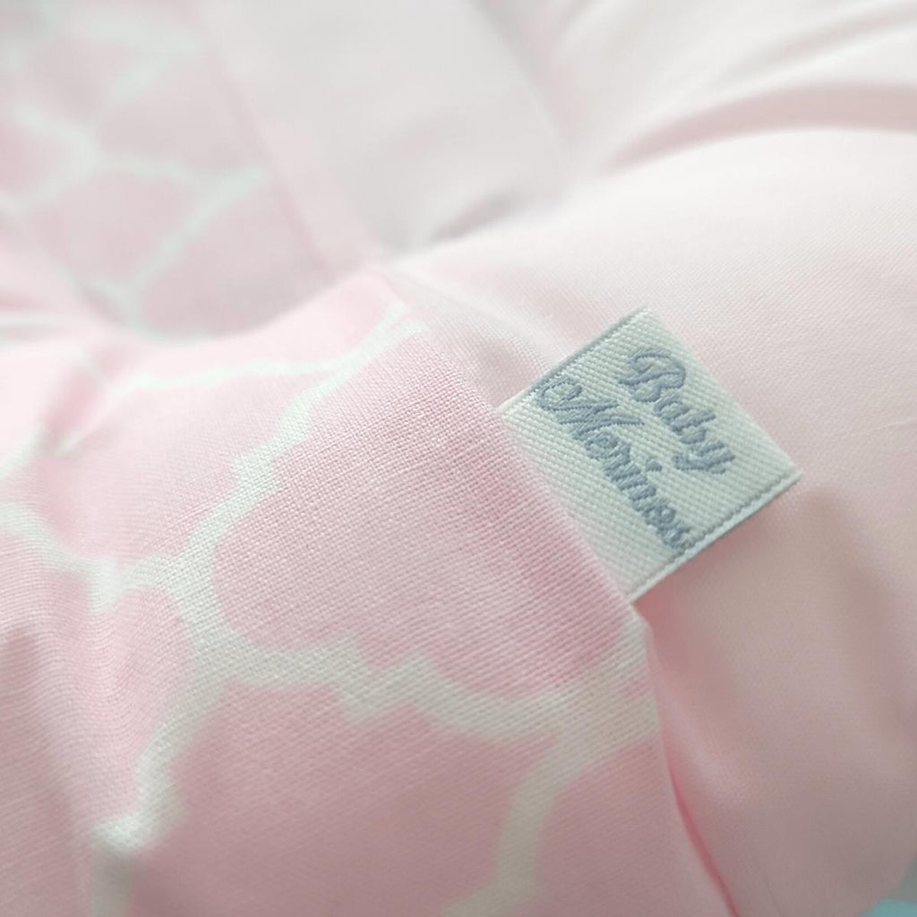 Almohada Anti Cabeza Plana Rombo / Rosado