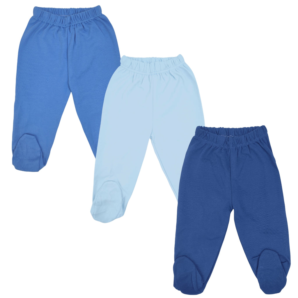 Pack 3 pantalones con pies 100% algodón Niño - 05