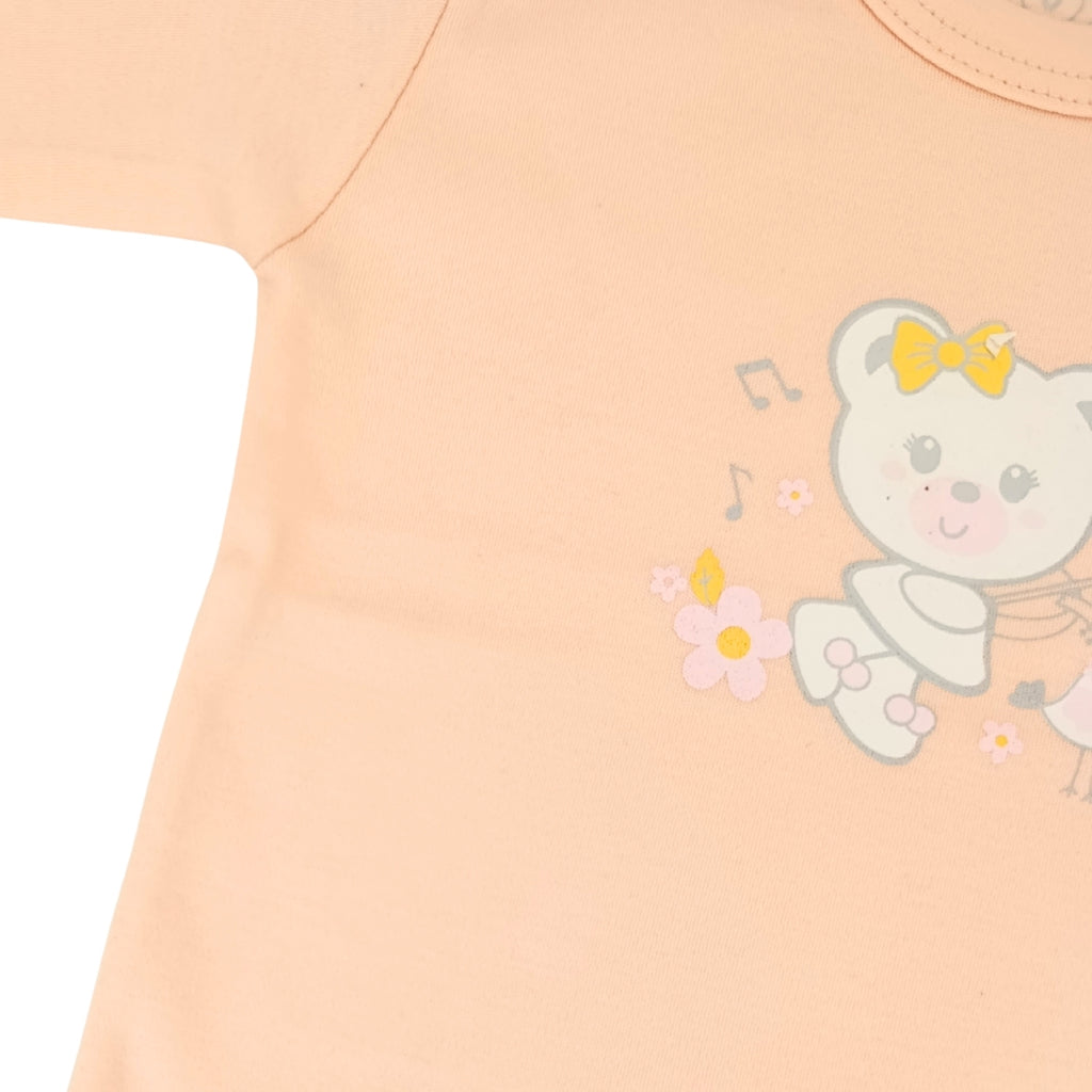 Polo Bebé Manga Larga en Algodón - N175