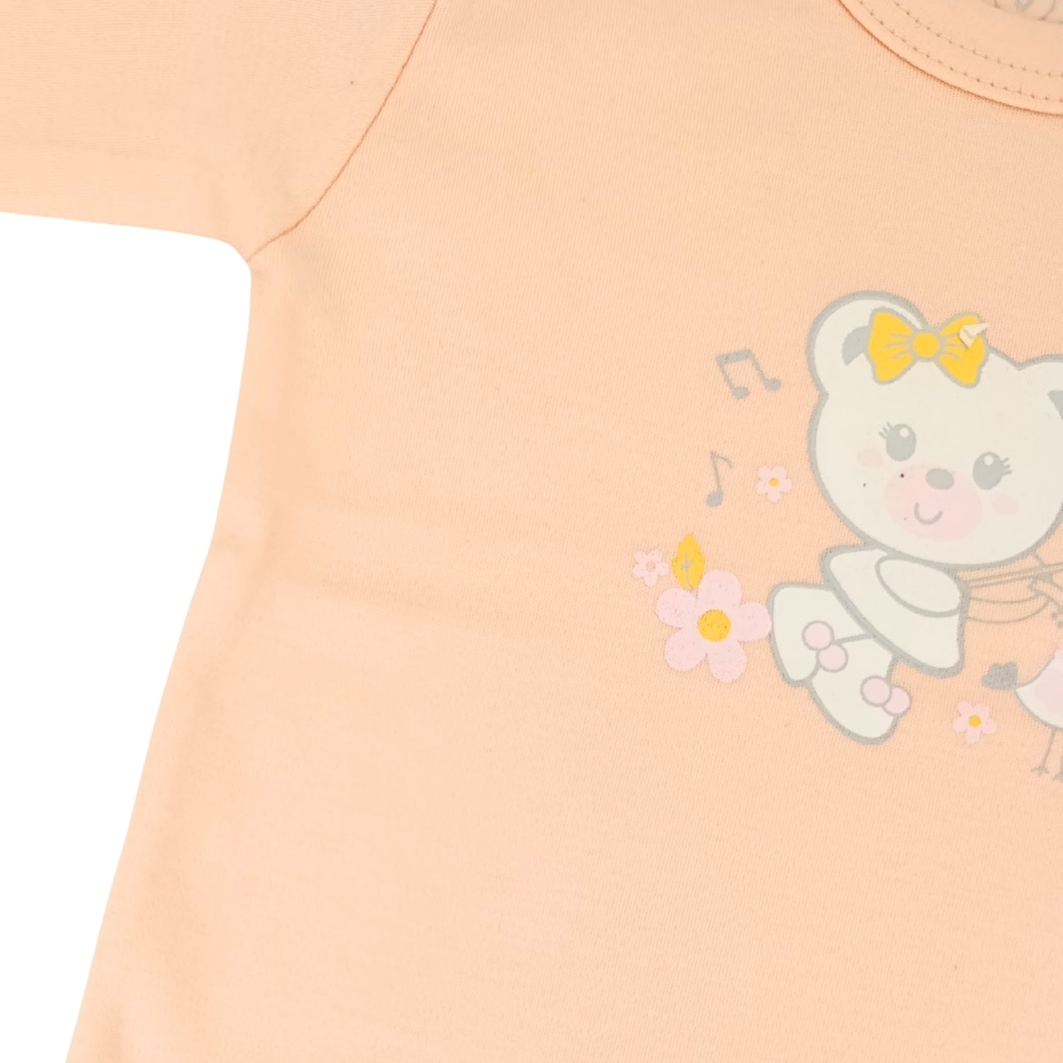 Polo Bebé Manga Larga en Algodón - N175