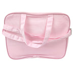 Bolso pañalera de Tela Rombo - Rosado -  N24