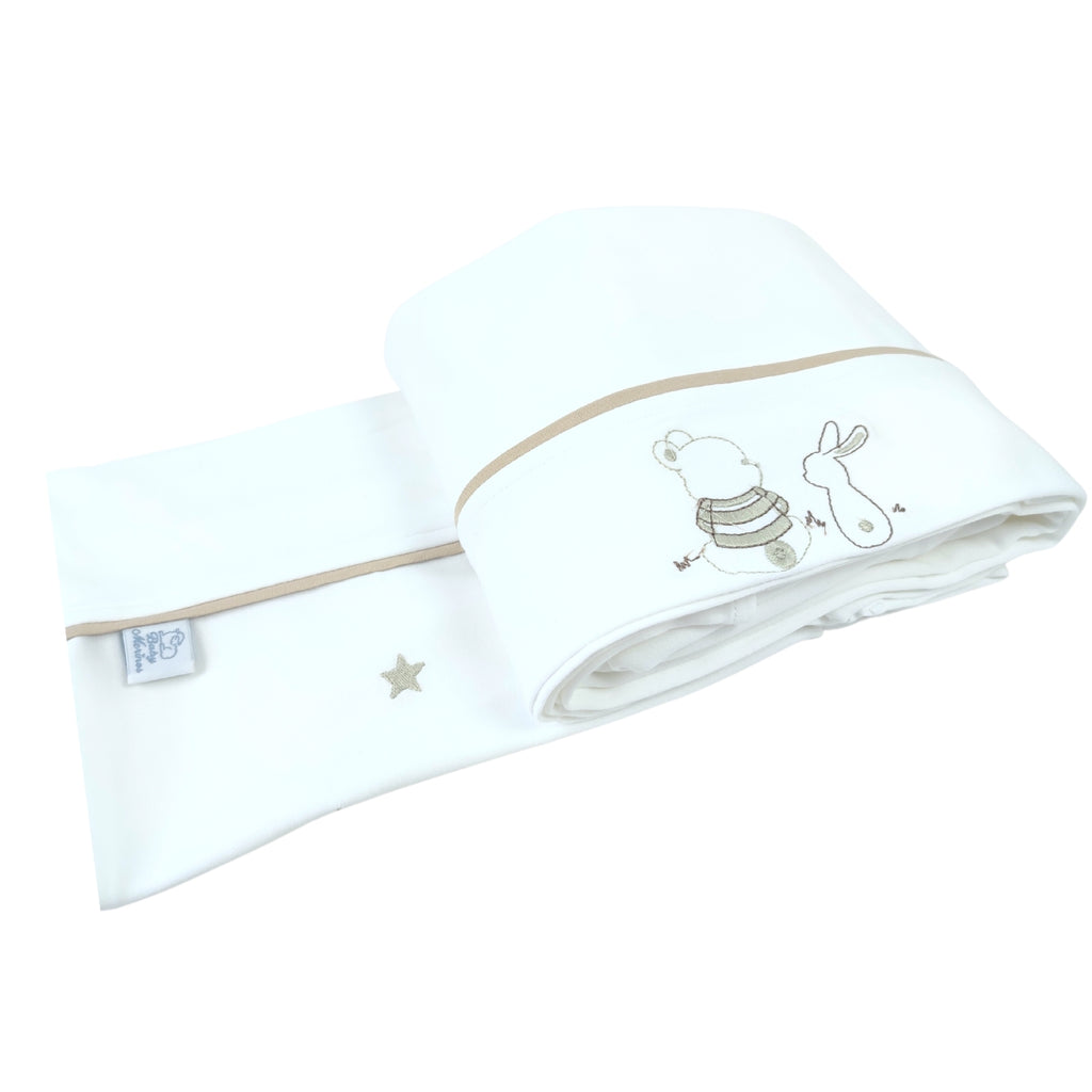 Juego de Sabanas 130 x 70 cm Niño - Amigos duo - BDB