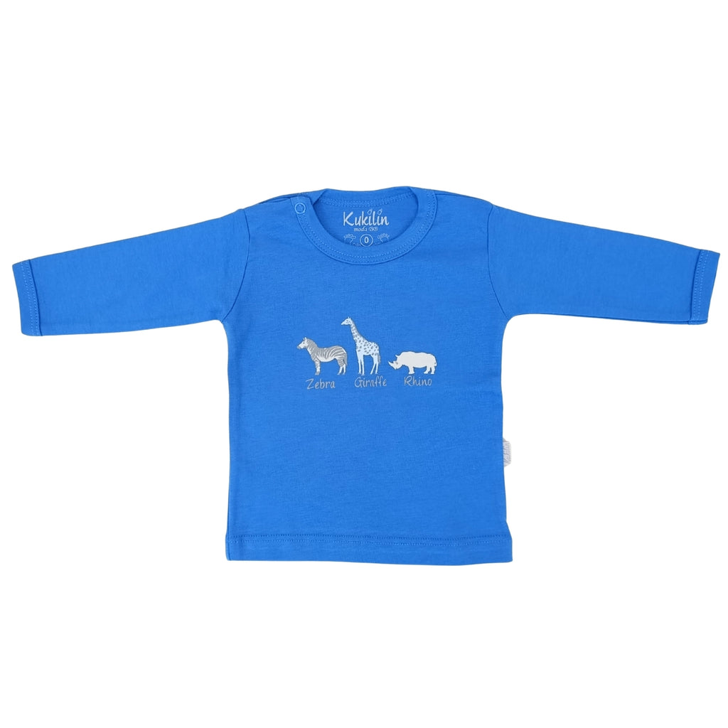 Polo Bebé Manga Larga en Algodón - N183