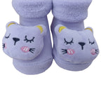 Medias Sonajeras - Gatita - Morado