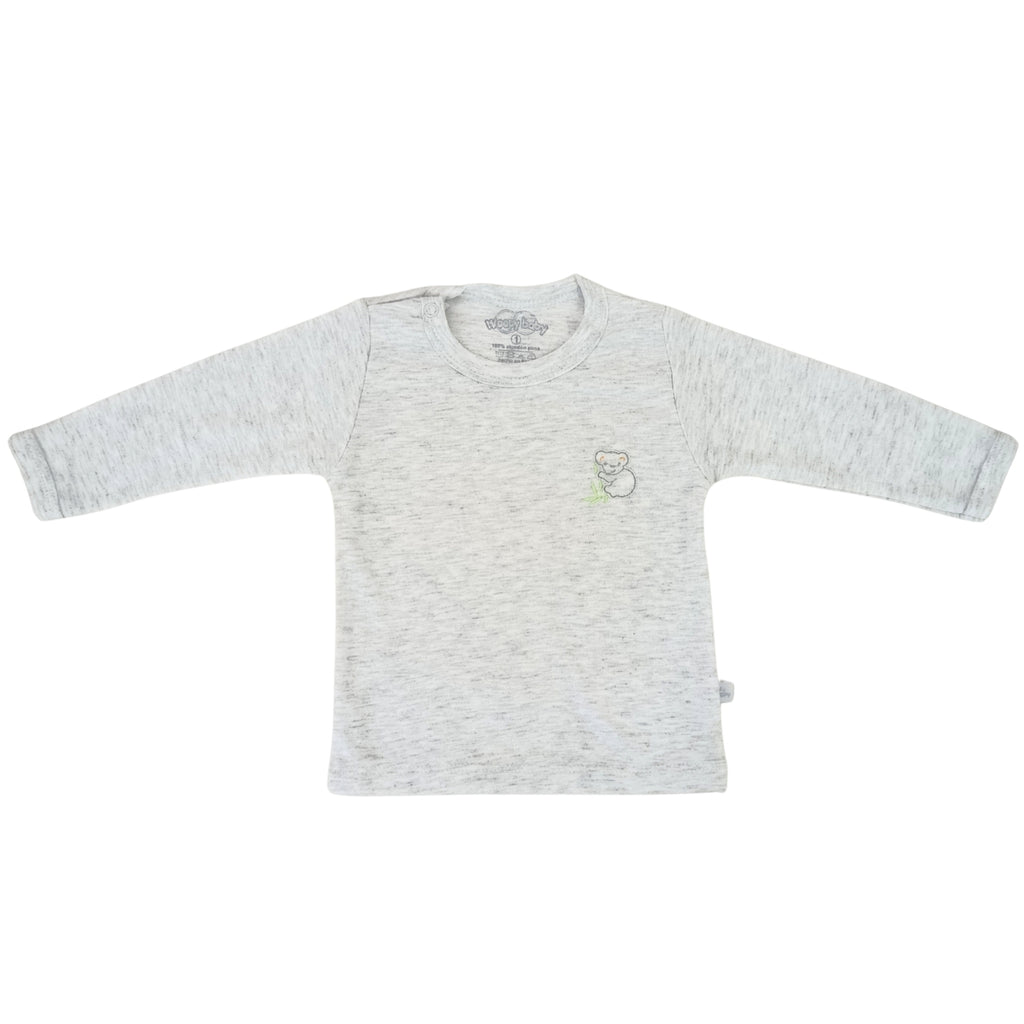 Polo Bebé Manga Larga en Algodón - N191