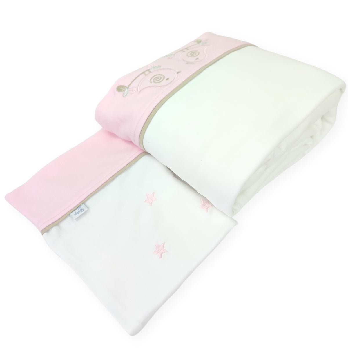Set de Sabanas Algodón Cama Cuna 1pz o 1.5pz Niña Aves - BDR
