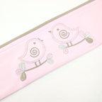 Set de Sabanas Algodón Cama Cuna 1pz o 1.5pz Niña Aves - BDR