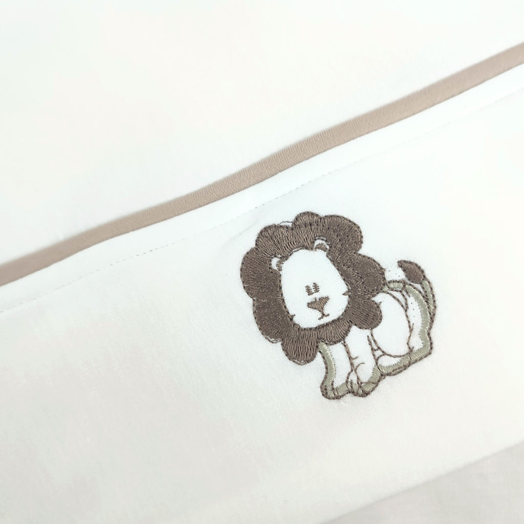 Set de Sabanas Algodón Cama Cuna 1pz o 1.5pz Niño - El Leon- BDB