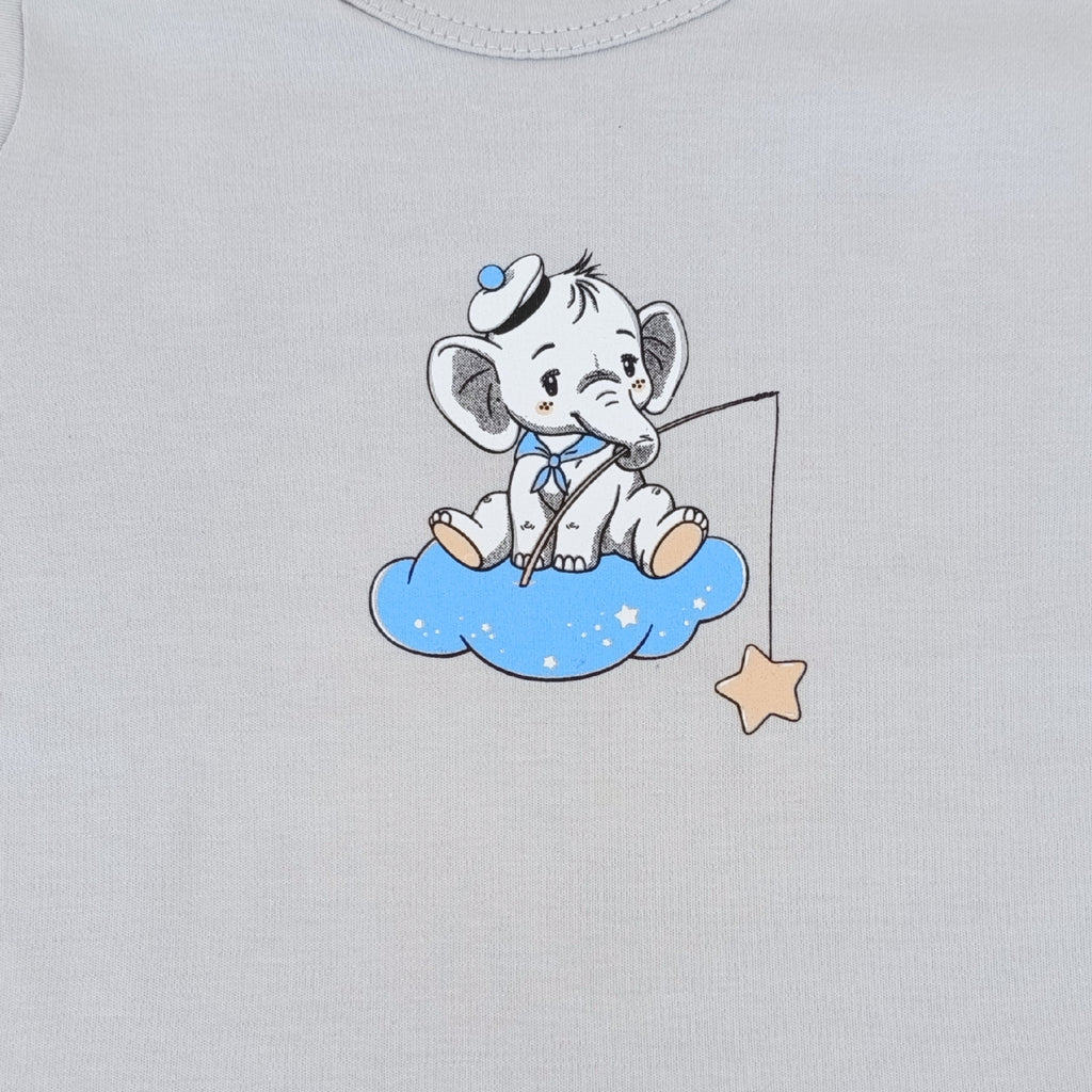 Polo Bebé Manga Larga en Algodón - N197