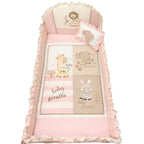 Set de Cuna y Protector Tradición  Baby Giraffe