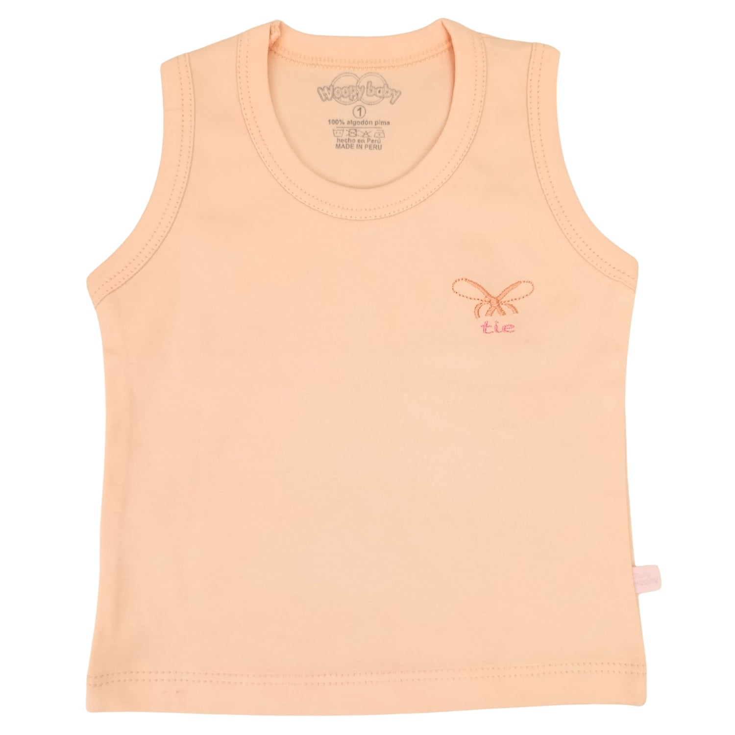 Polo Sin Mangas Bividí de Bebe - N1