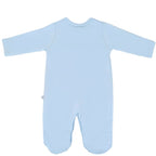 Enterizo Bebé Algodon Celeste - T0402