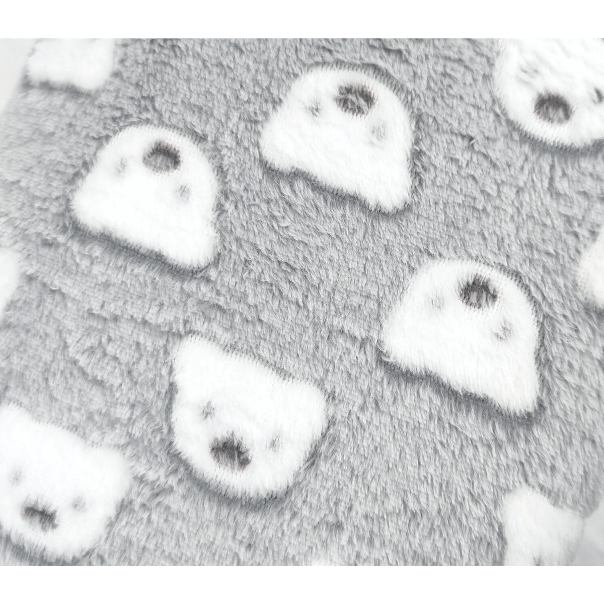 Colcha Bebe Felpa - Ositos - Gris