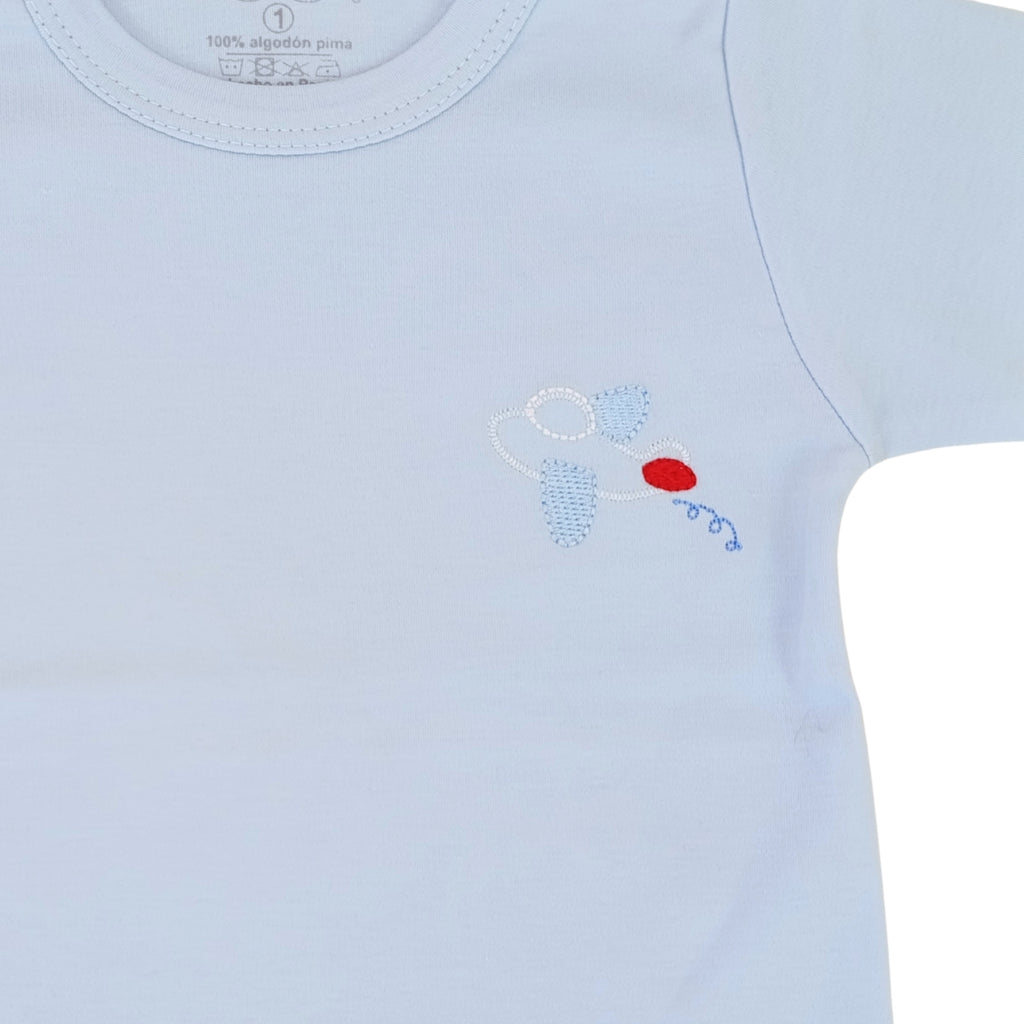 Polo Bebé Manga Larga en Algodón - N213