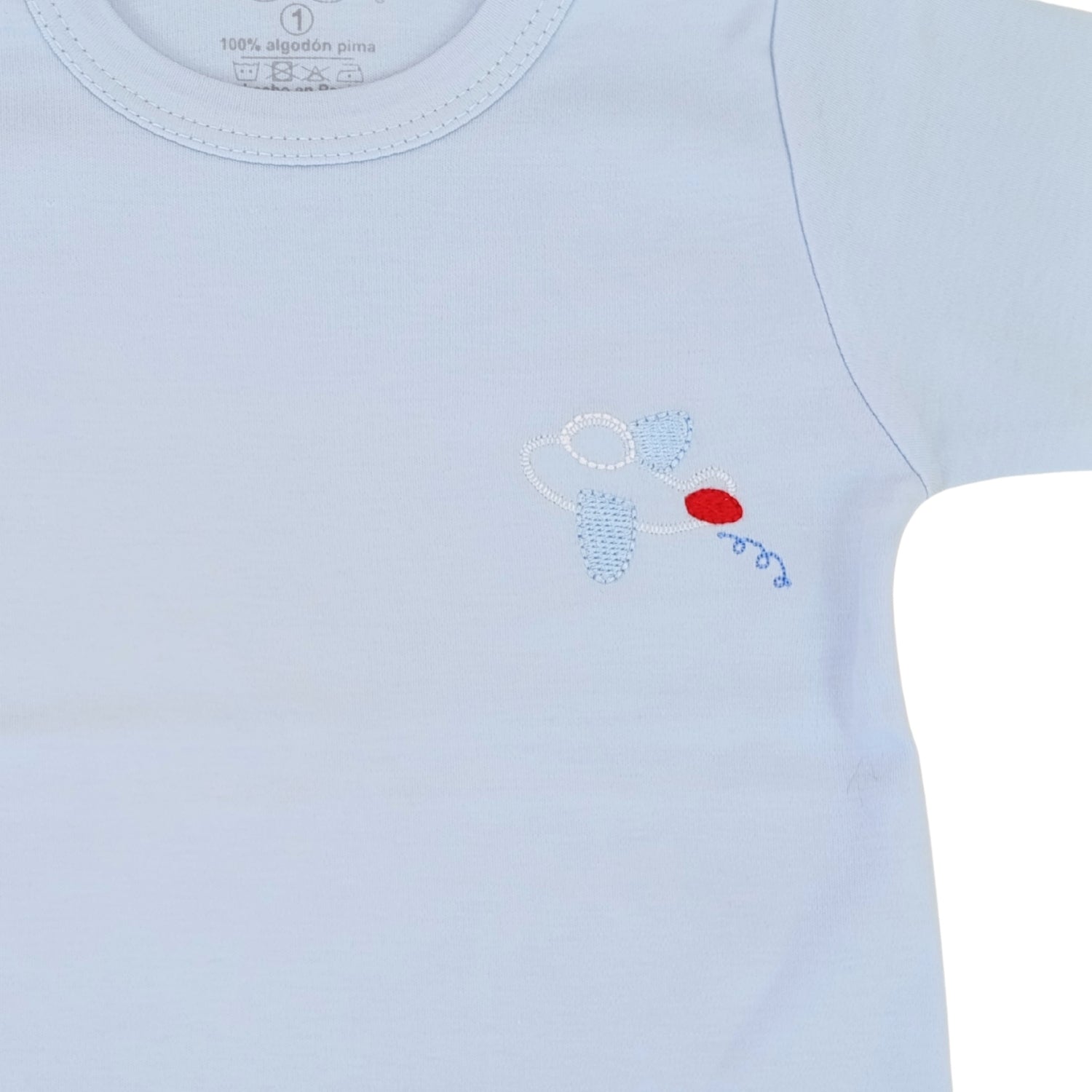 Polo Bebé Manga Larga en Algodón - N213