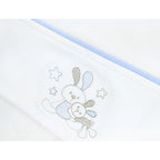 Set de Sábanas Bebe Algodón Cuna Niño - 2 conejos - BCB