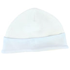 Conjunto Bebe - punto ingles - Amigos duo - Blanco-Celeste