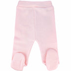 Conjunto Bebe - punto ingles - Amigos duo - Blanco-Rosado