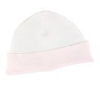 Conjunto Bebe - punto ingles - Amigos duo - Blanco-Rosado