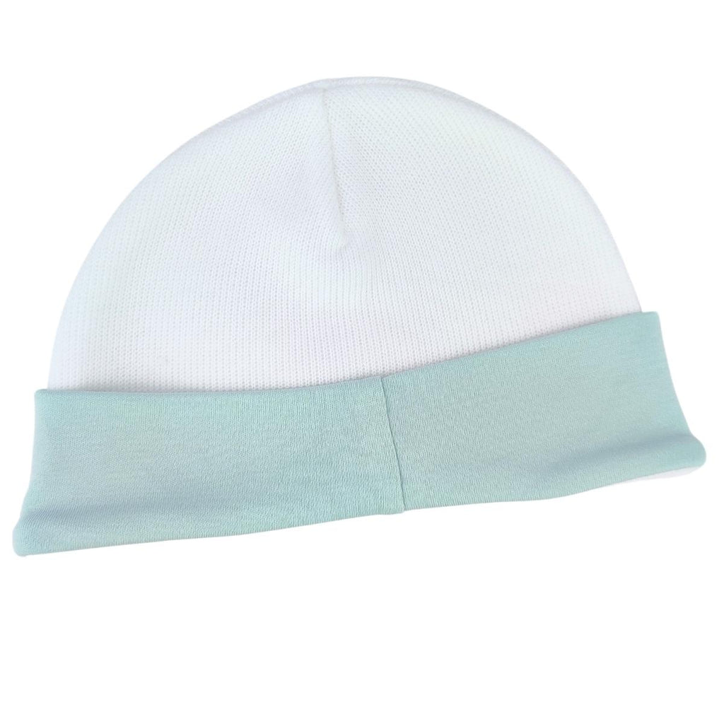 Conjunto Bebe - punto ingles - Amigos duo - Blanco-Verde