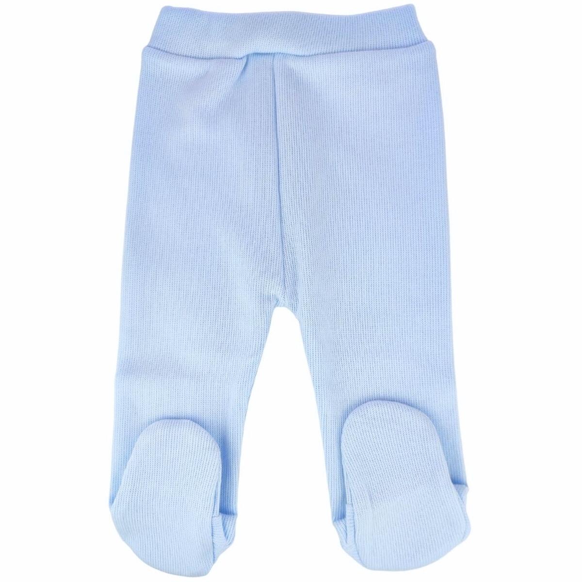 Conjunto Bebe - punto ingles - Amigos duo - Celeste