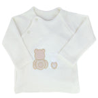 Conjunto Bebe - punto ingles - Amigos duo - Crema-Beige